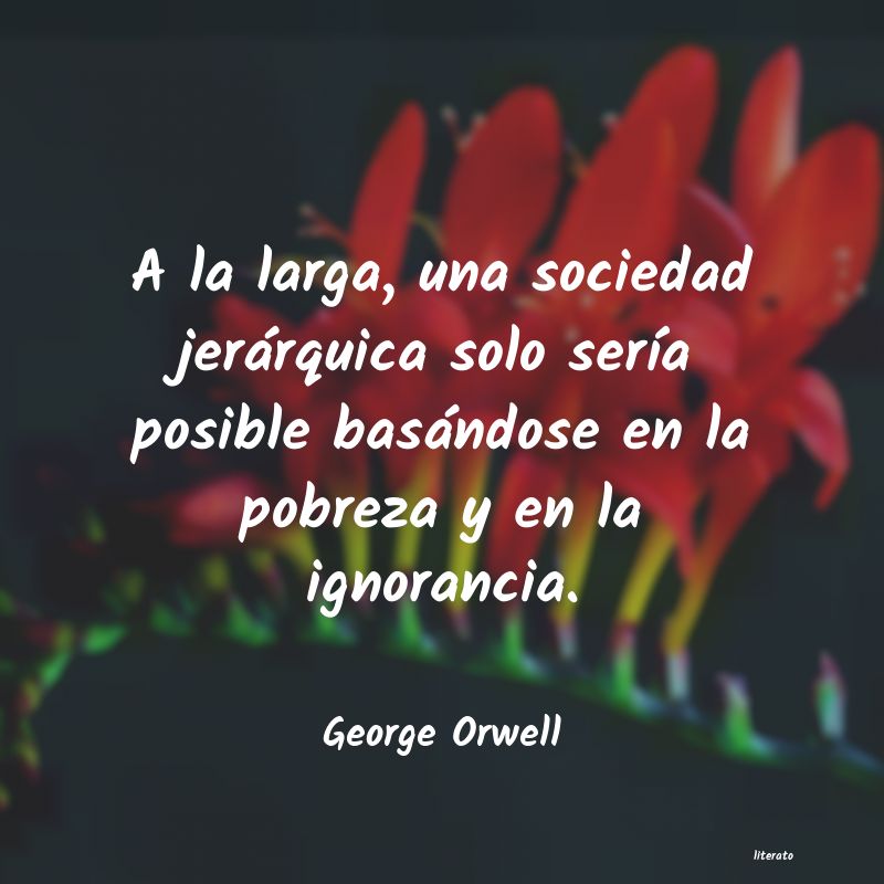 frases de George Orwell