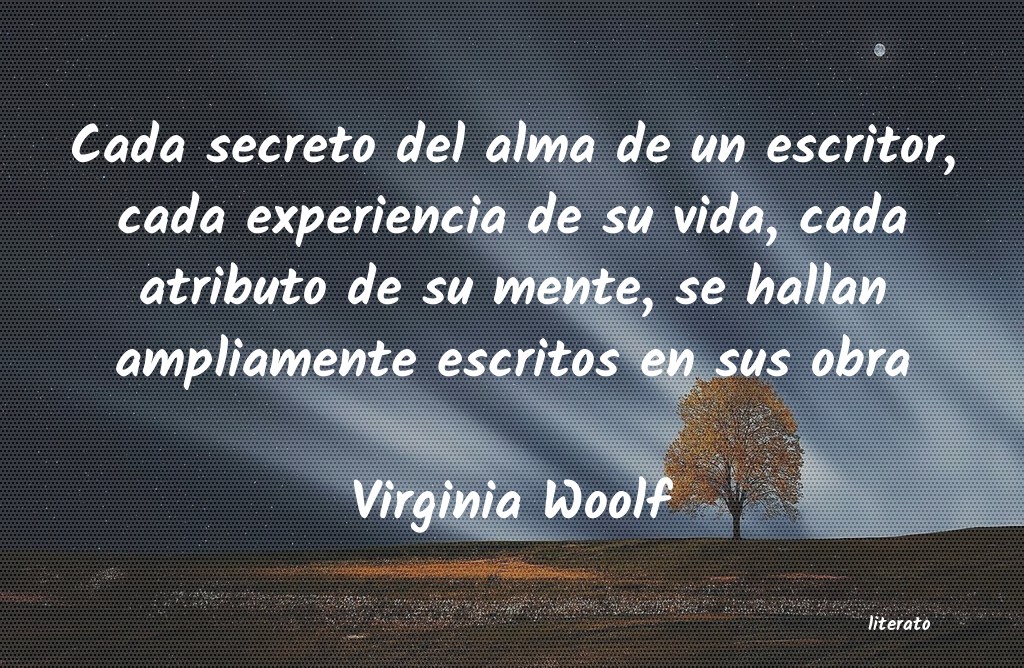 Frases de Virginia Woolf