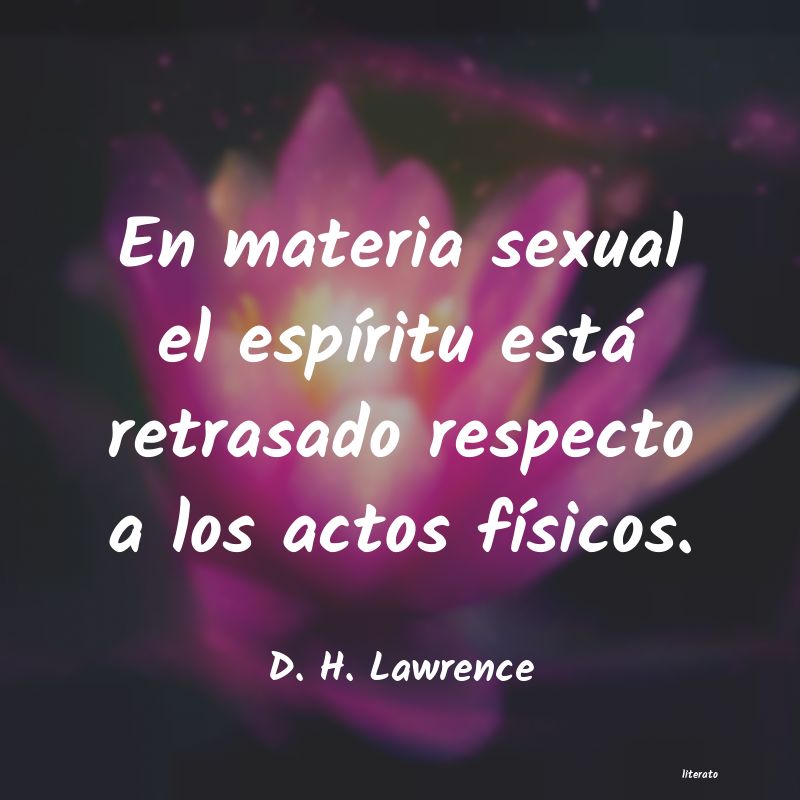 frases de D. H. Lawrence