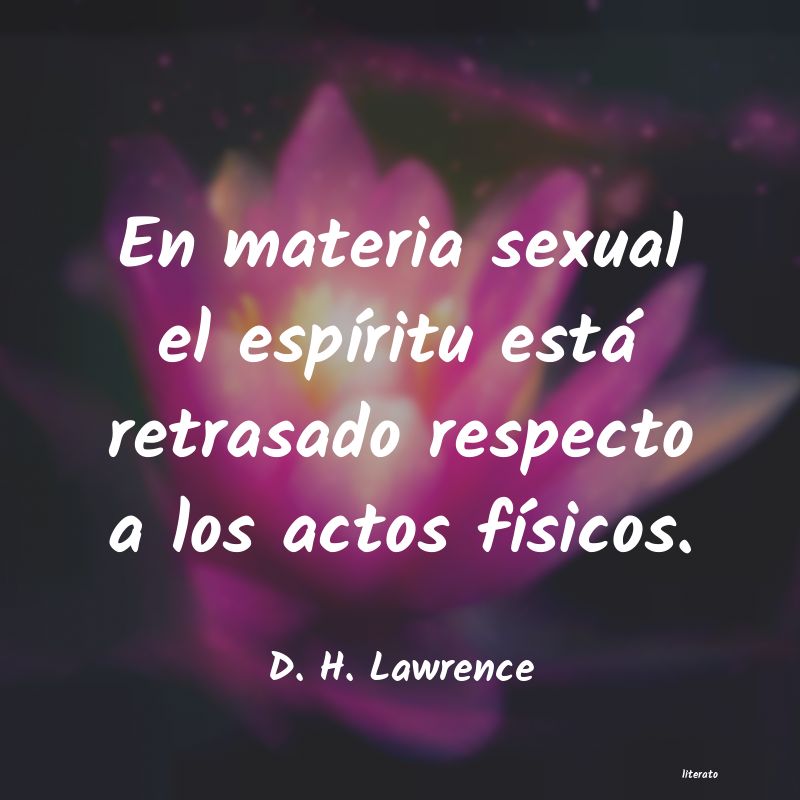 Frases de D. H. Lawrence