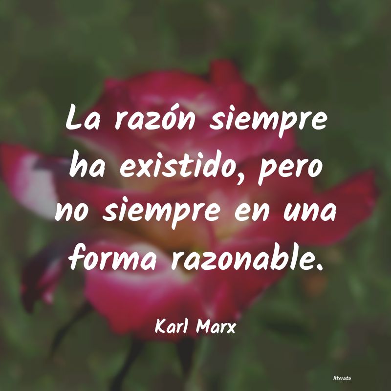 frases de Karl Marx
