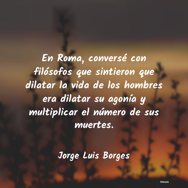 frases de Jorge Luis Borges