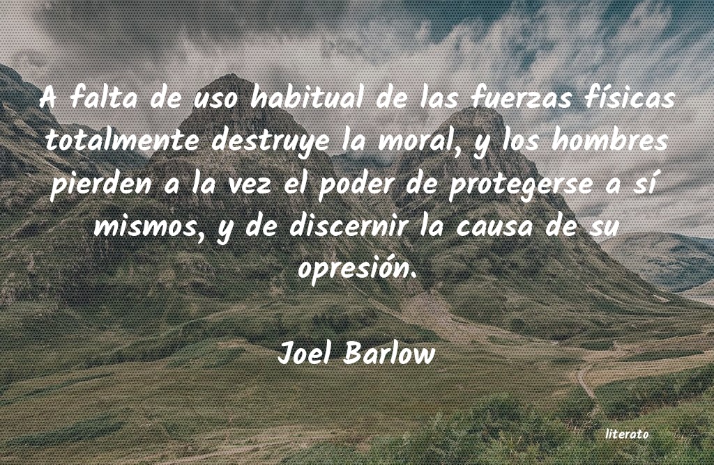 Frases de Joel Barlow