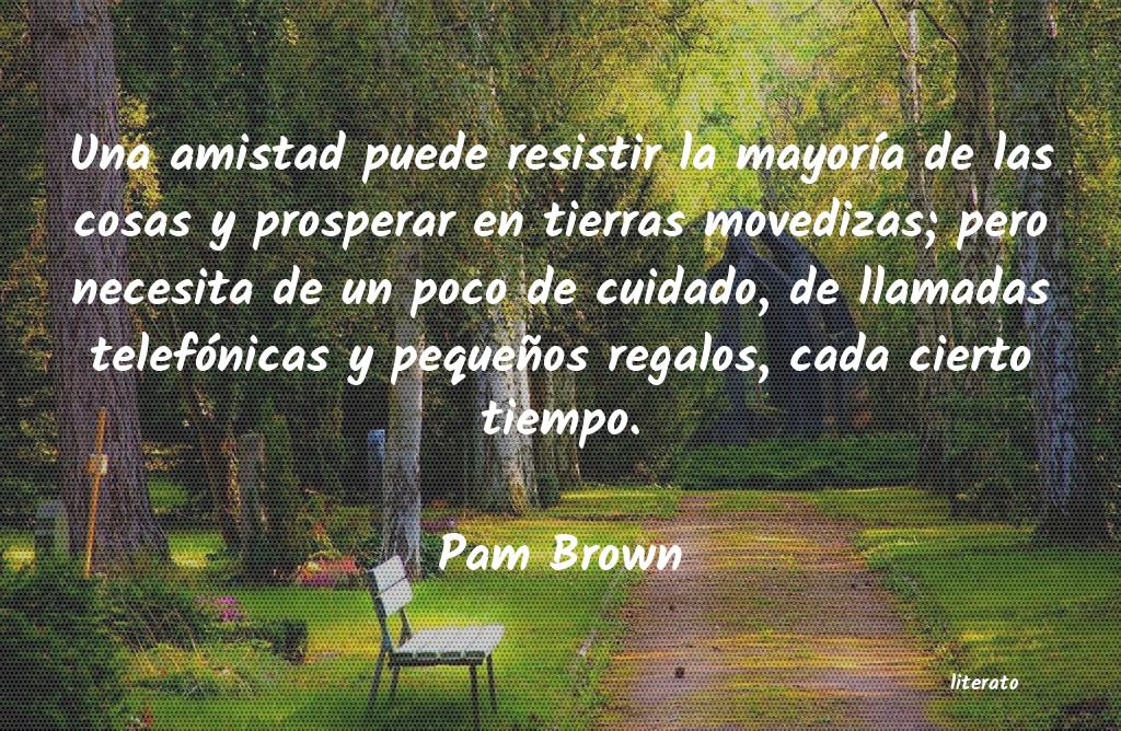 Frases de Pam Brown