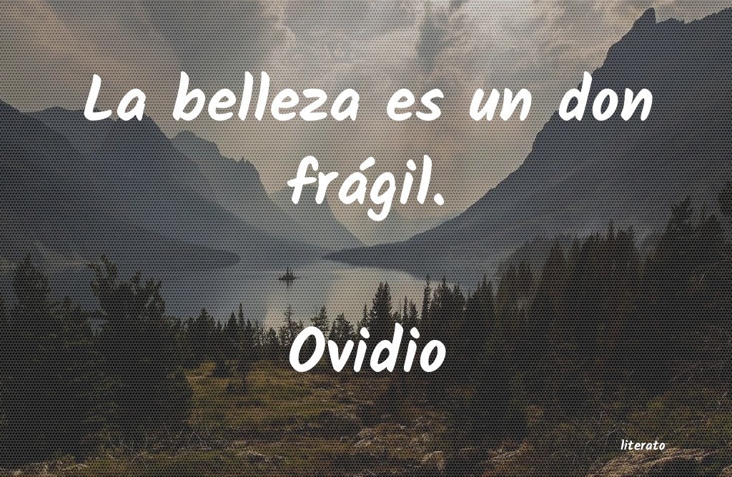 frases de Ovidio
