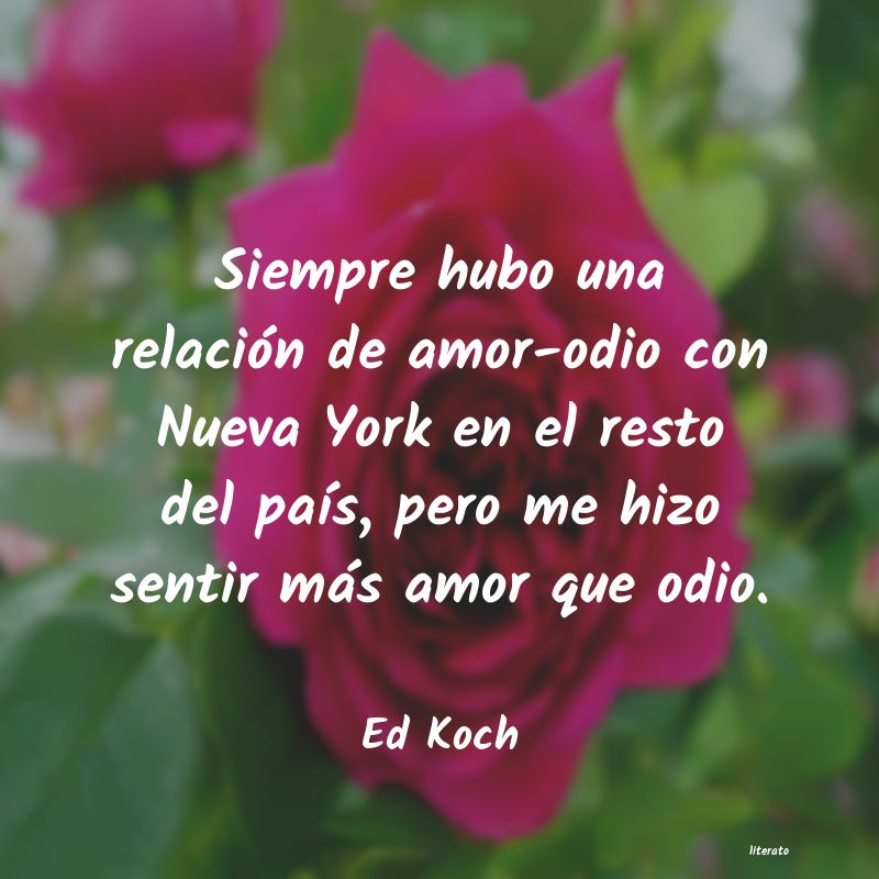 frases de Ed Koch