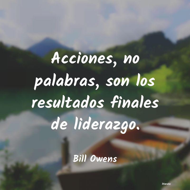 Frases de Bill Owens