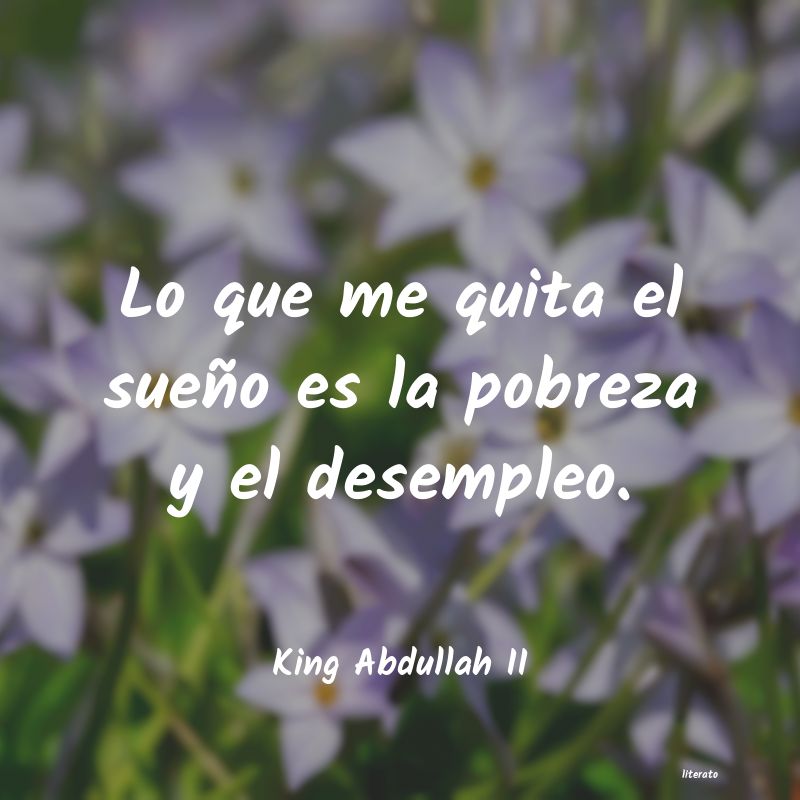 frases de King Abdullah II