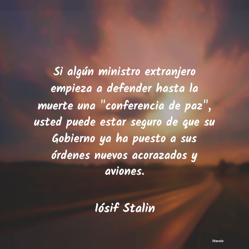 Frases de Iósif Stalin