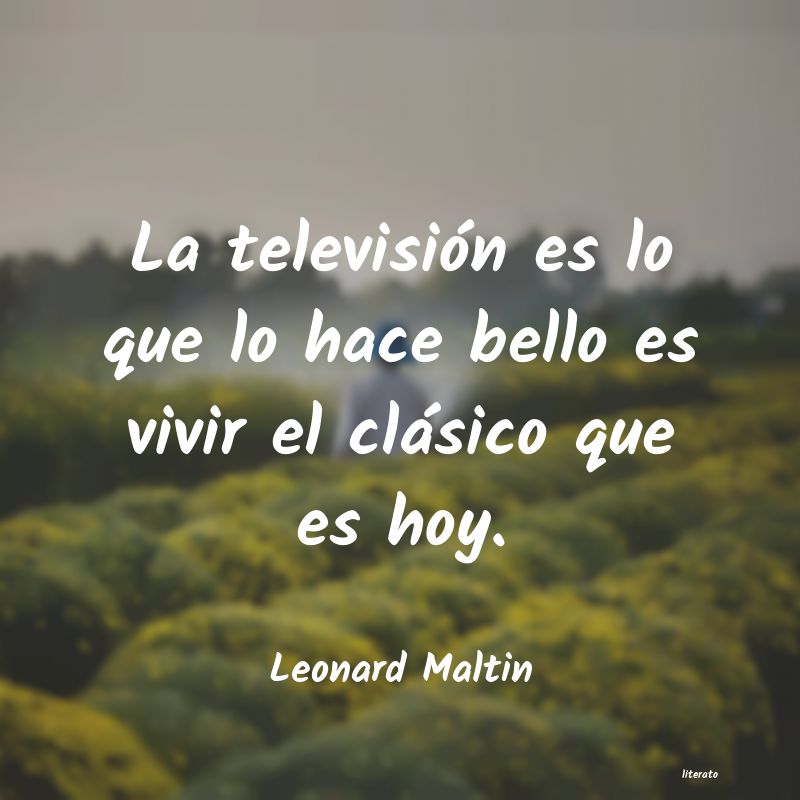 Frases de Leonard Maltin