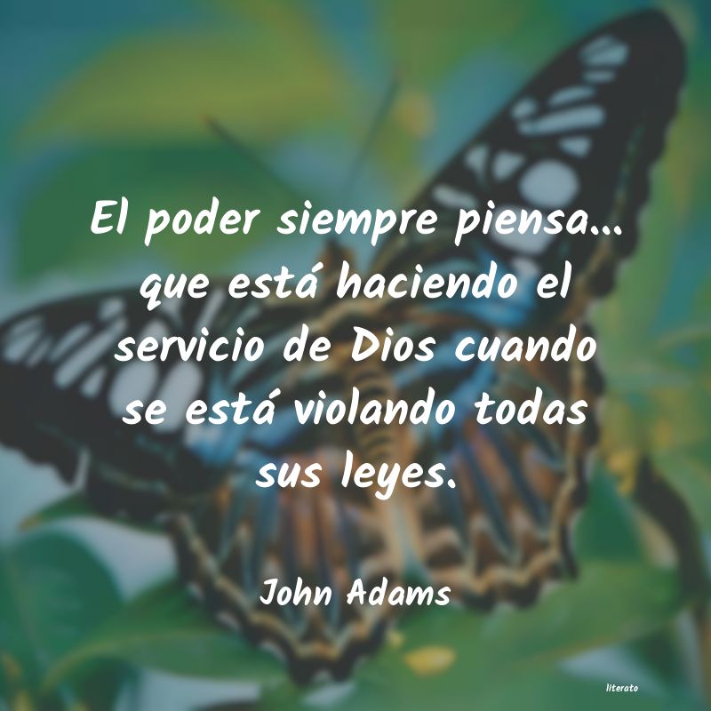 frases de John Adams