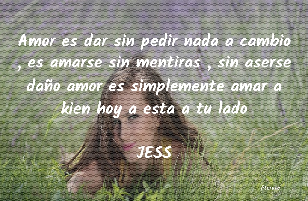 Frases de JESS