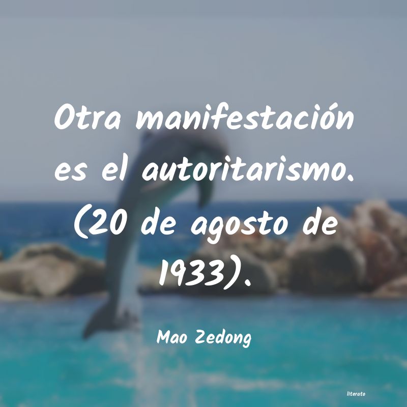 frases de Mao Zedong