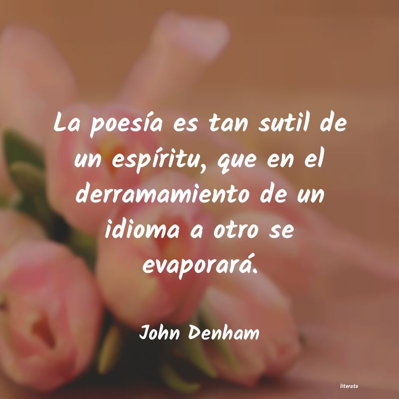 frases de John Denham