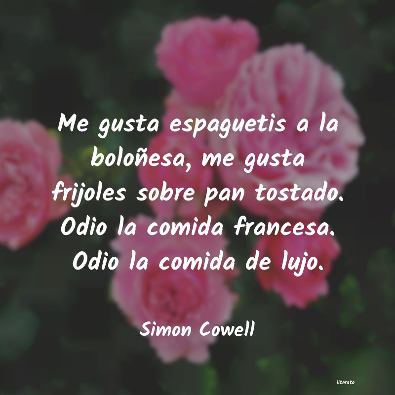 frases de Simon Cowell