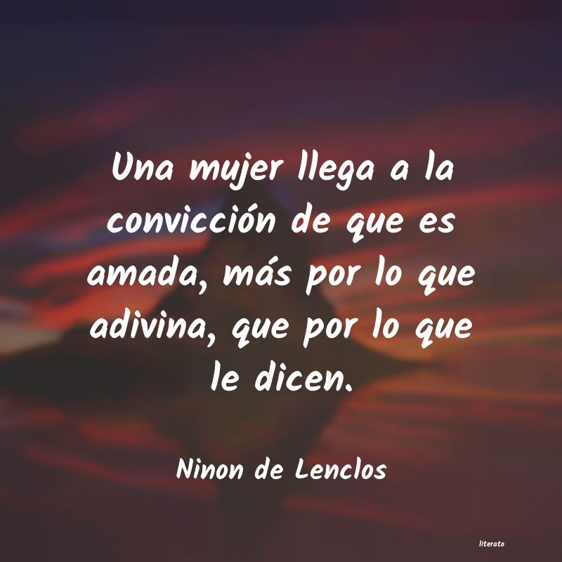 Frases de Ninon de Lenclos