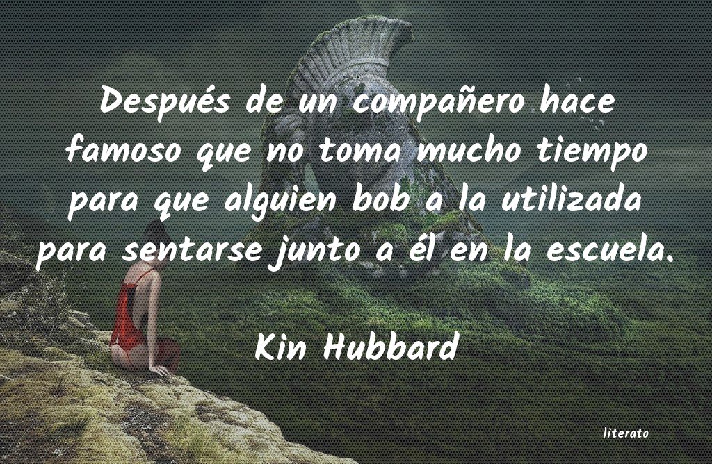 Frases de Kin Hubbard