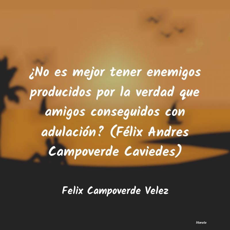 Frases de Felix Campoverde Velez