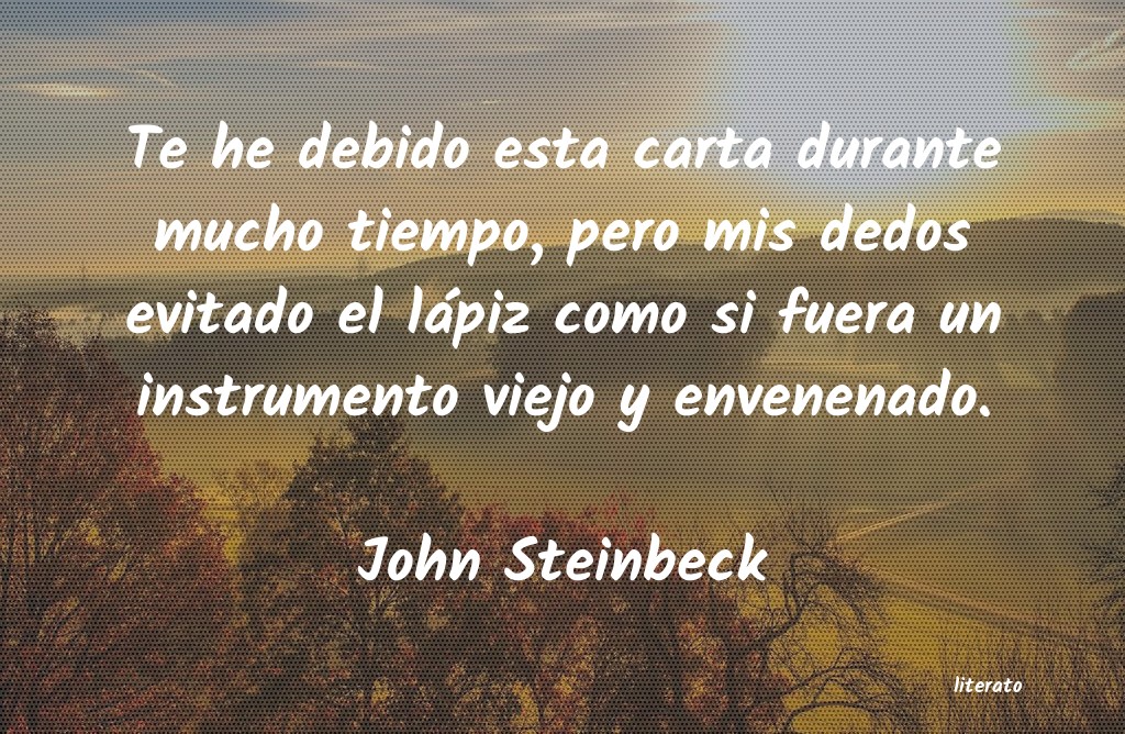 Frases de John Steinbeck