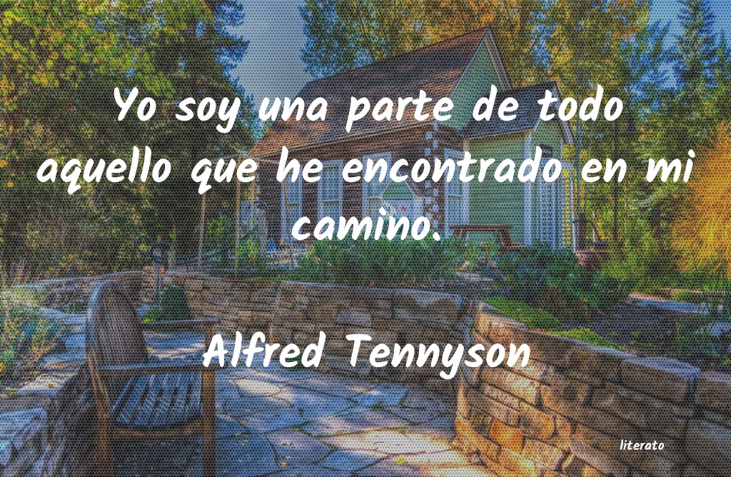 Frases de Alfred Tennyson