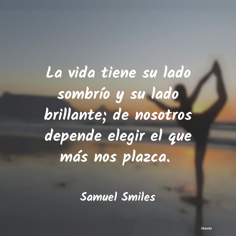 frases de Samuel Smiles
