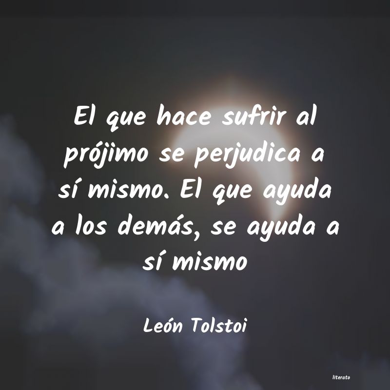 Frases de León Tolstoi