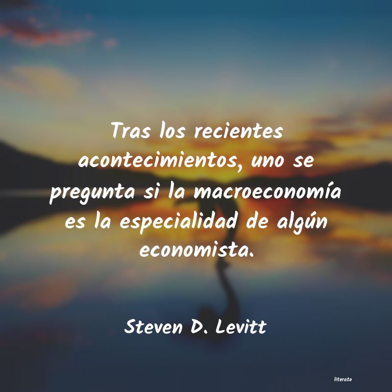 Frases de Steven D. Levitt