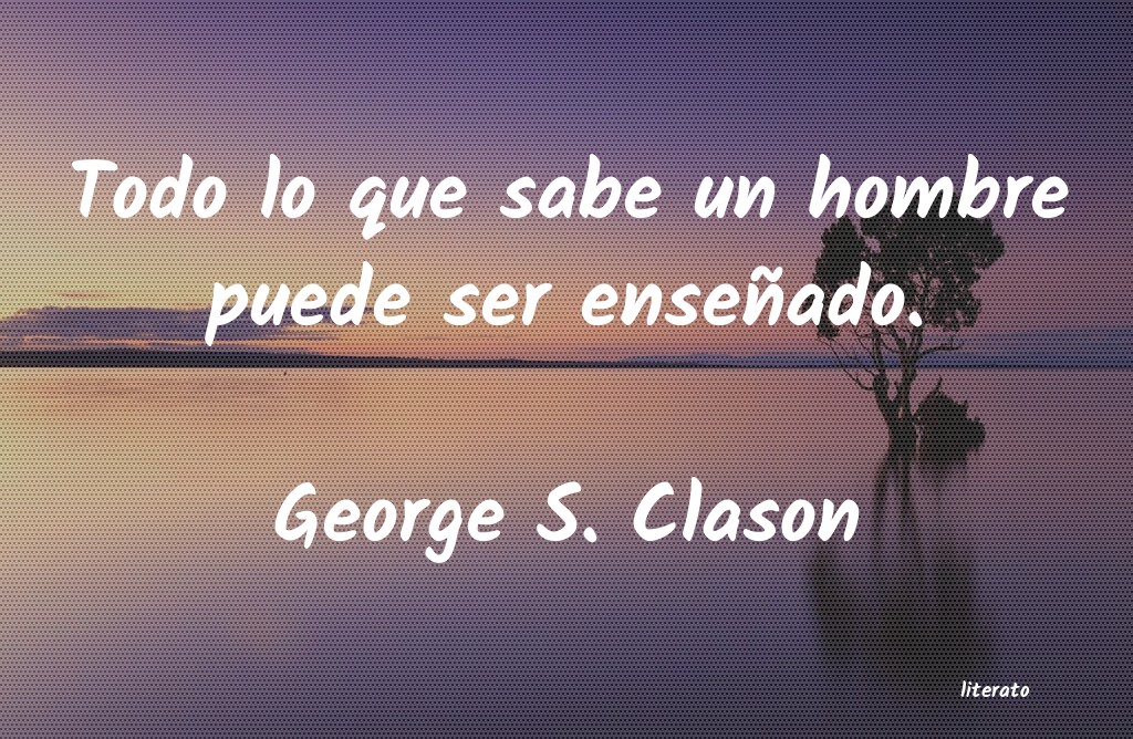 frases de George S. Clason