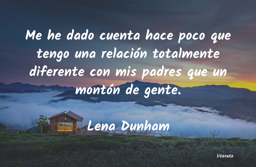 Frases de Lena Dunham