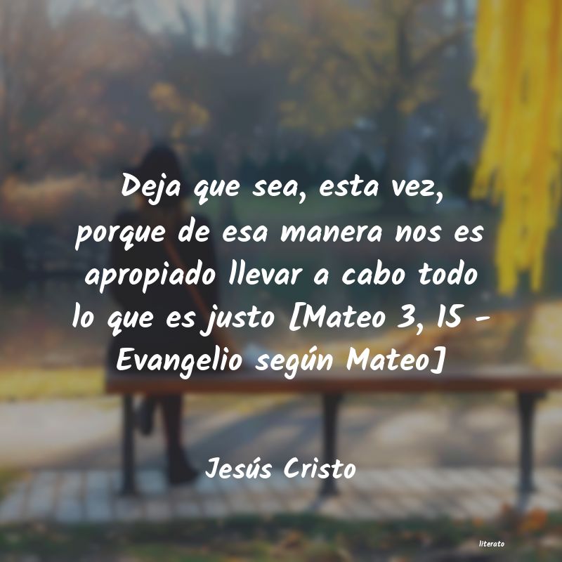 Frases de Jesús Cristo