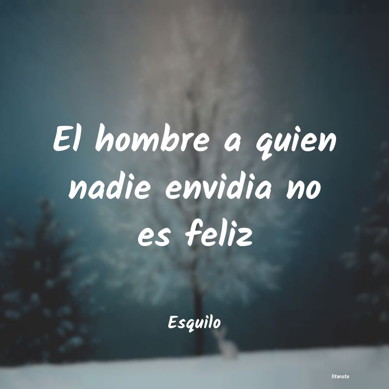 frases en contra de la envidia