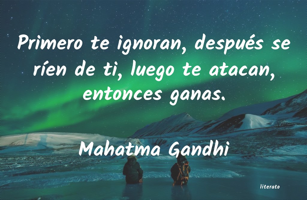 Frases de Mahatma Gandhi