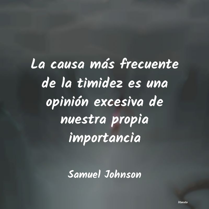 Frases de Samuel Johnson