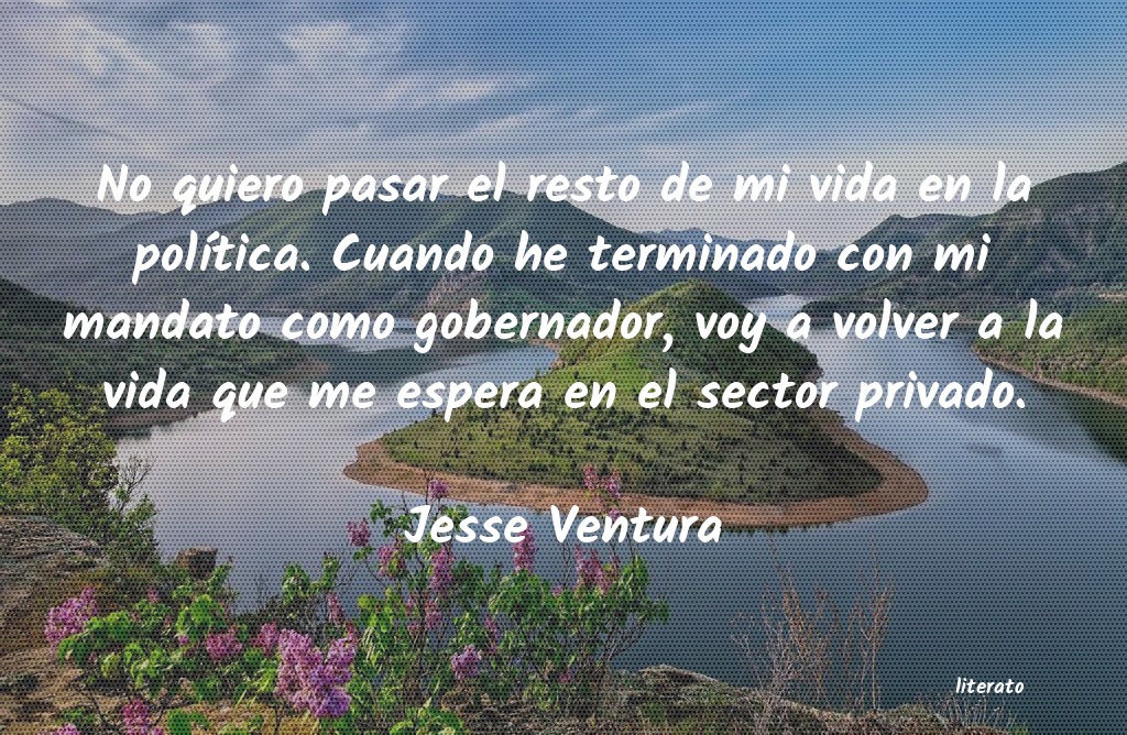 Frases de Jesse Ventura