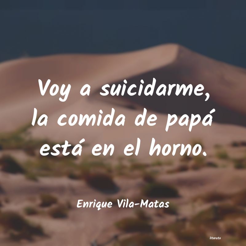 Frases de Enrique Vila-Matas