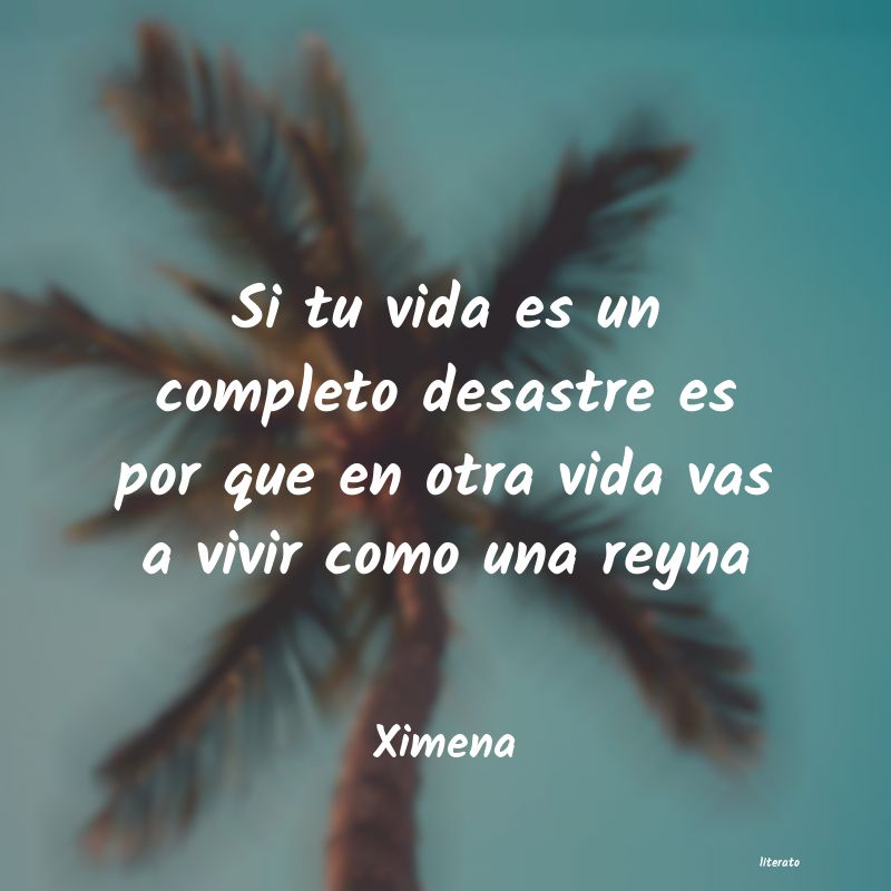 frases de Ximena