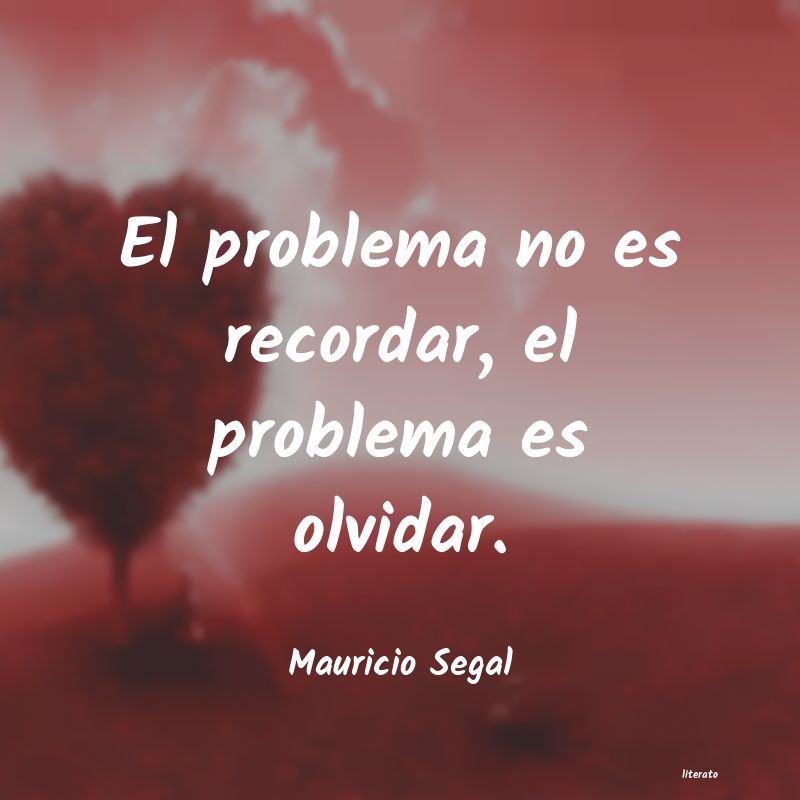 frases de Mauricio Segal