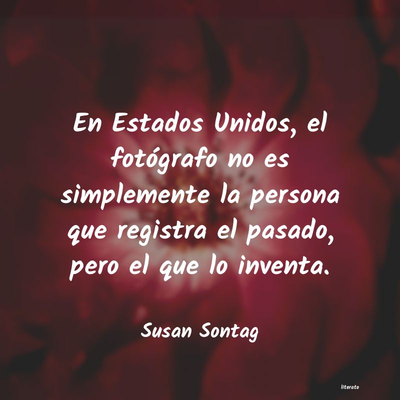 Frases de Susan Sontag