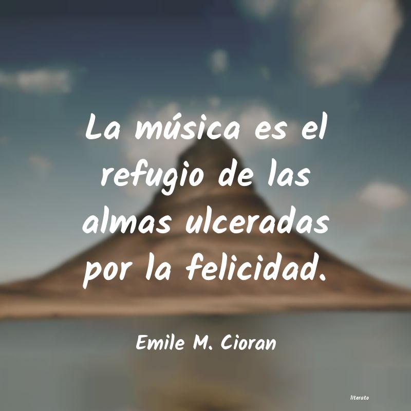 frases de Emile M. Cioran