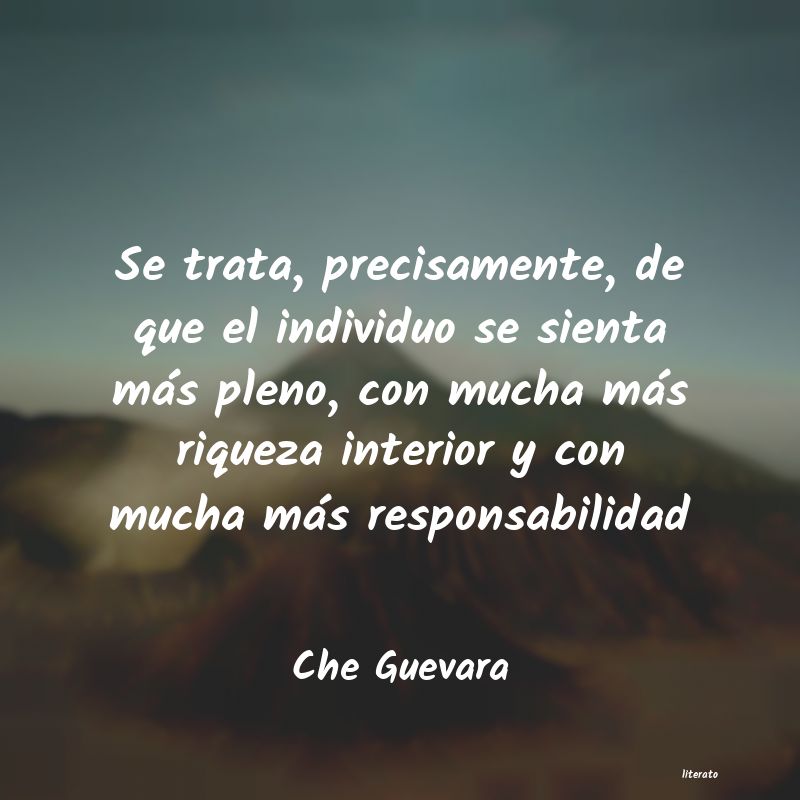 Frases de Che Guevara