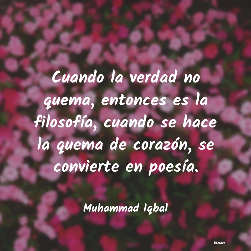 Frases de Muhammad Iqbal