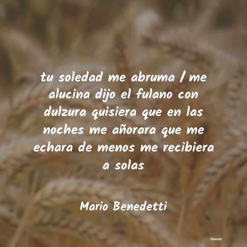 Frases de Mario Benedetti