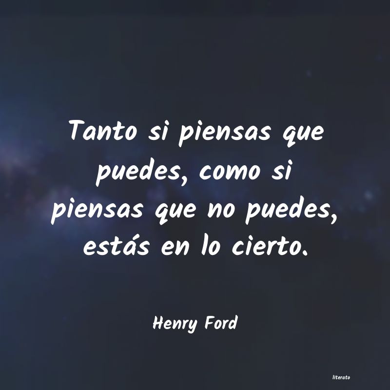 frases de Henry Ford