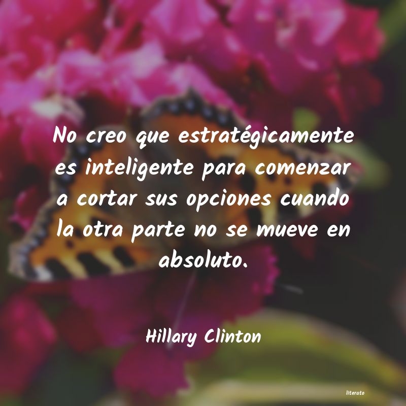 frases de Hillary Clinton