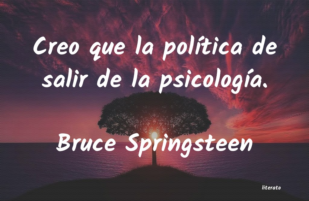 Frases de Bruce Springsteen