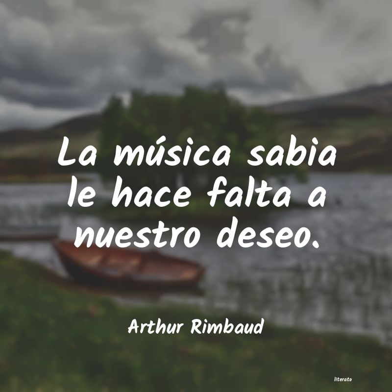 frases de Arthur Rimbaud