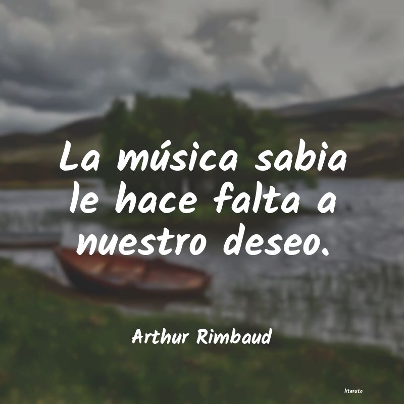 Frases de Arthur Rimbaud