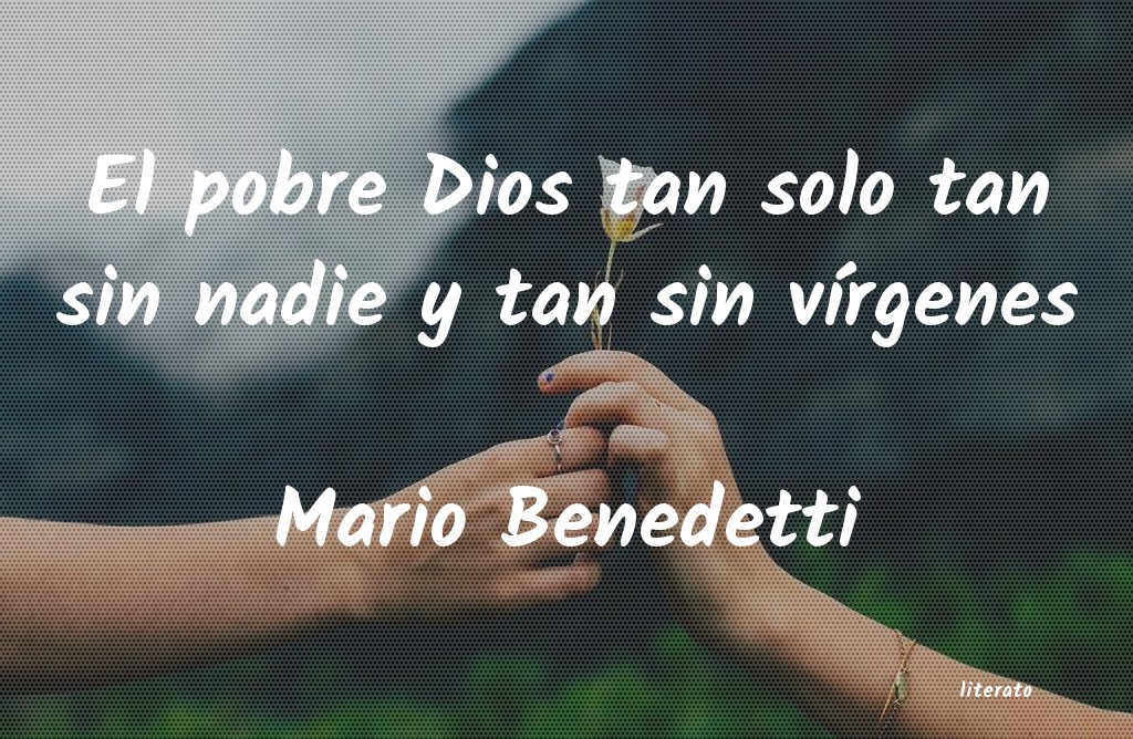 frases de Mario Benedetti