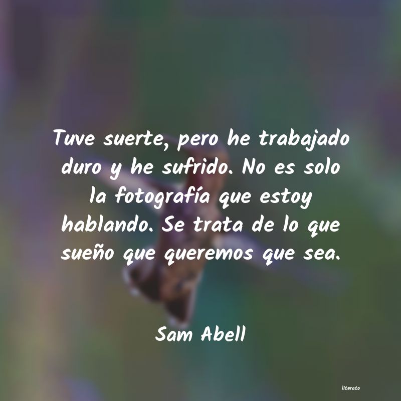 Frases de Sam Abell