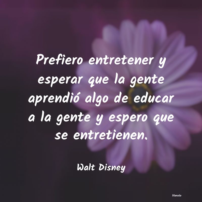 frases de Walt Disney